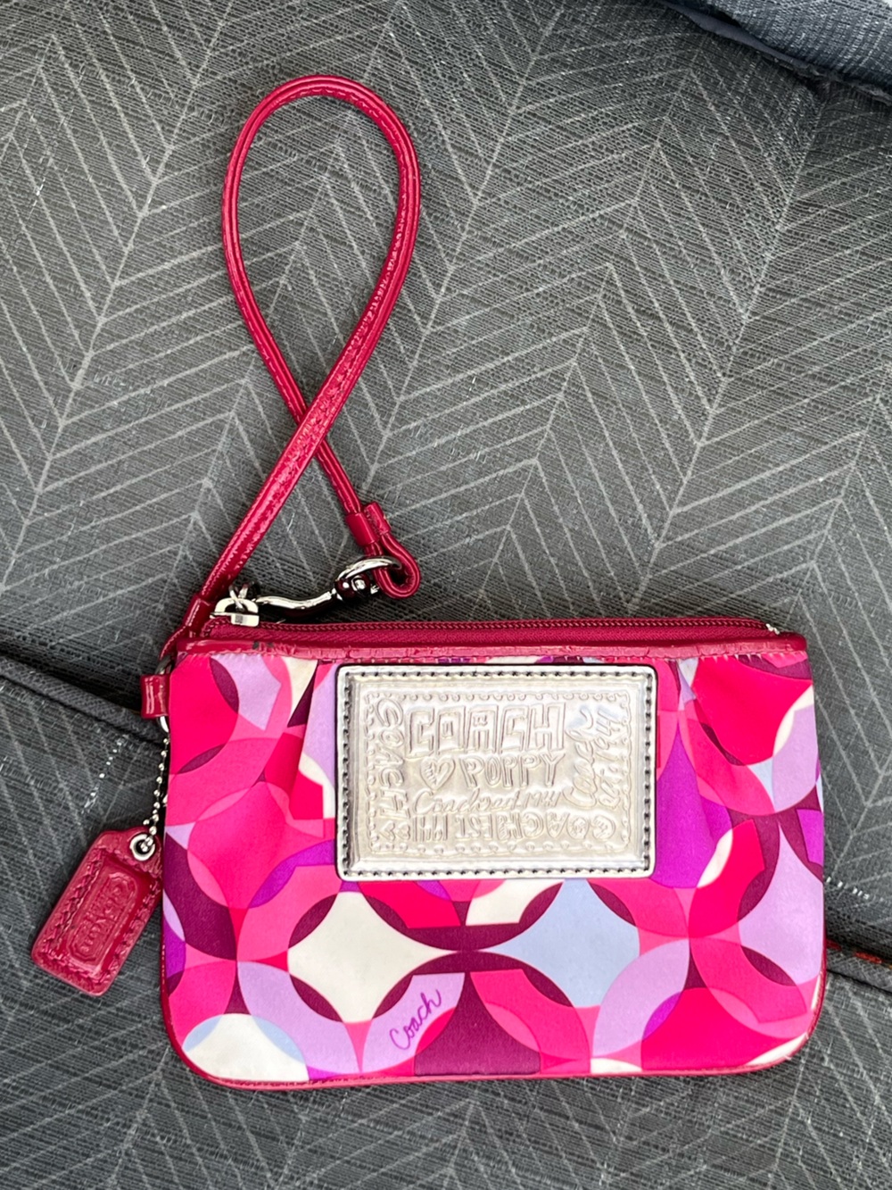 EUC Like New Coach Poppy Y2K Limited Edition Multi-Print Wristlet